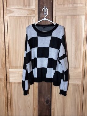 Checkered Sweater